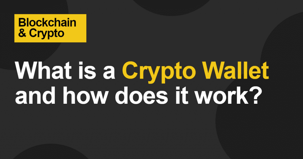 What is a crypto wallet and how does it work?
