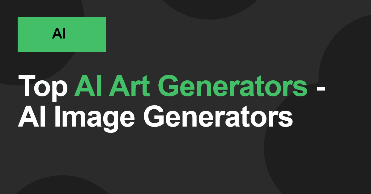 AI art generator